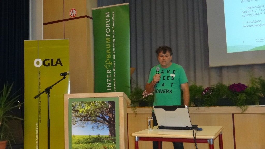 20. Linzer Baumforum Vortragender Vanicek Walter